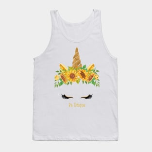 Unicorn Lashes: Be Unique Tank Top